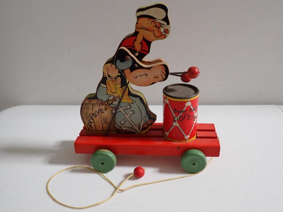 Boom Boom Popeye Fisher Price Copyright 1929 and 1939 (1 of 4)