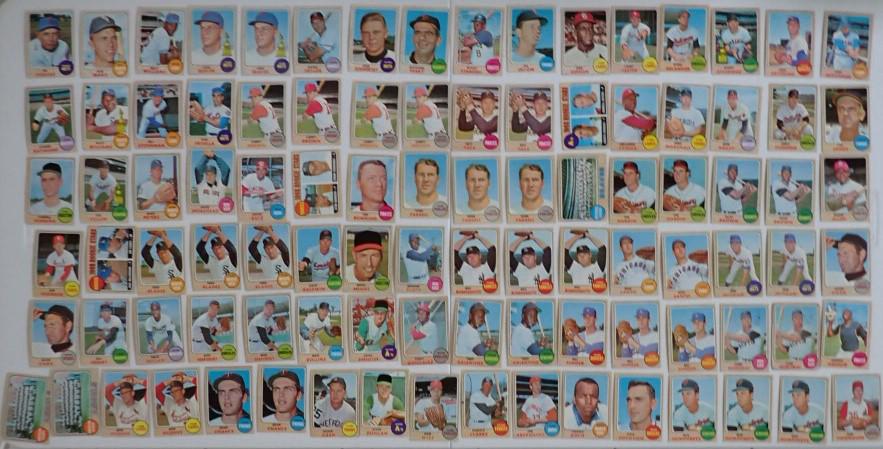 (173) 1968, (4) 1965, (25) 1966 , (33) 1969 Topps Baseball Cards (1 of 20)