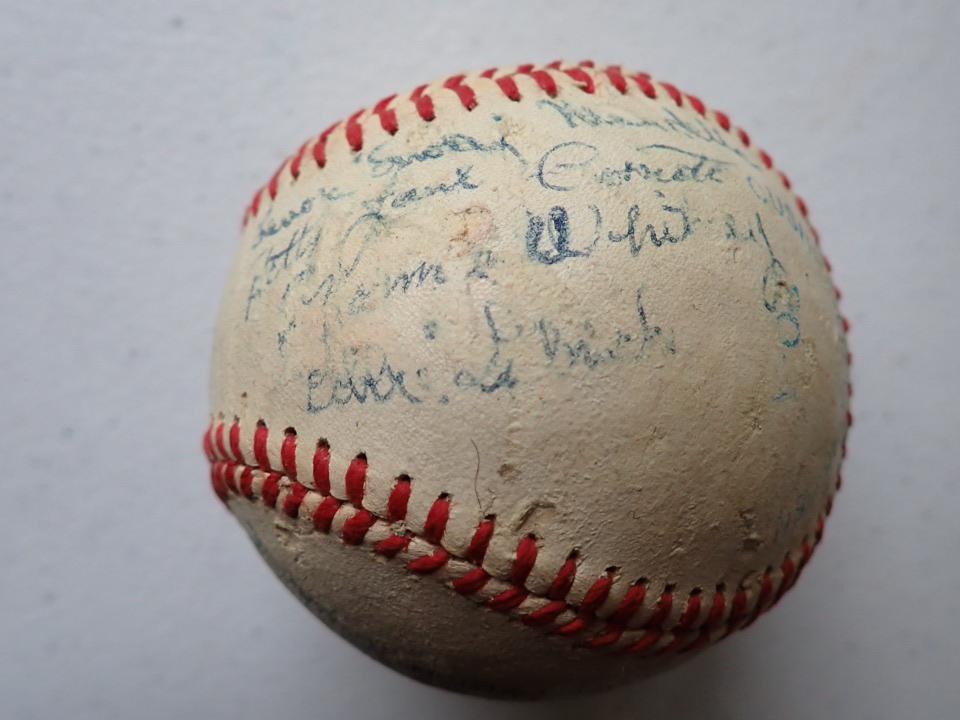 All American Girls Baseball (League of their own) Signed Baseball: All- American Girls Professional Baseball League Player Autographed Baseball. The League that was the basis for the movie "A League of Their Own". Signatures include: Donna "Cookie" Cook, Shirley "Hus