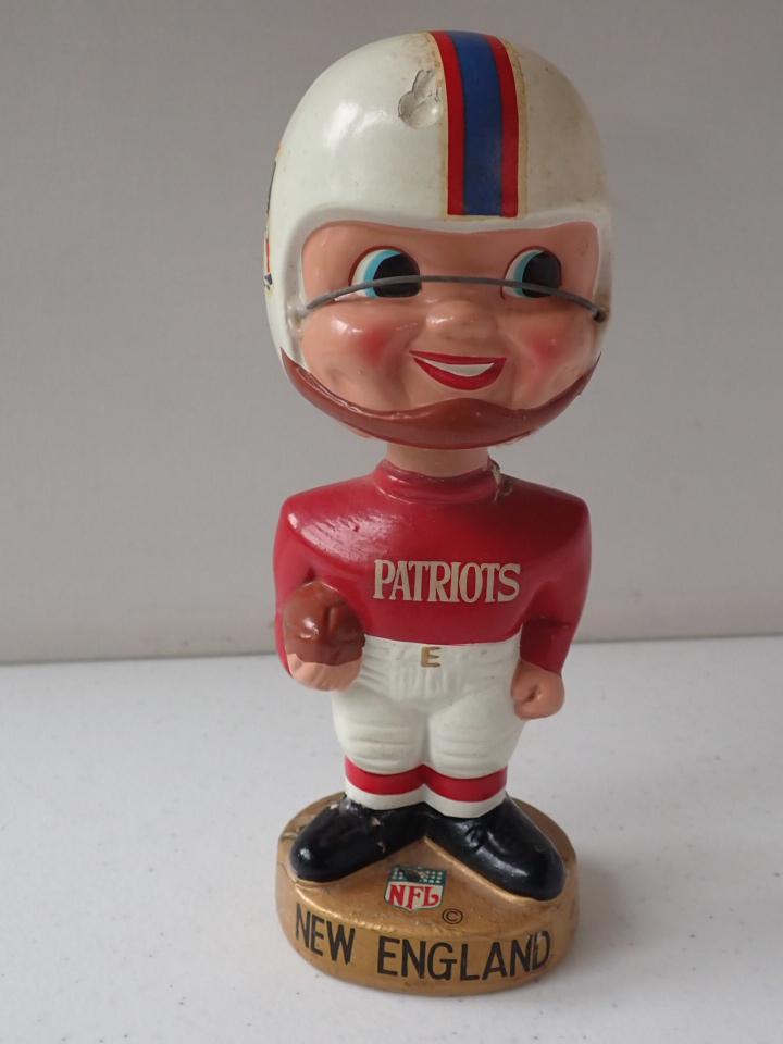 1970's New England Patriots Nodder Bobble Head (1 of 11)