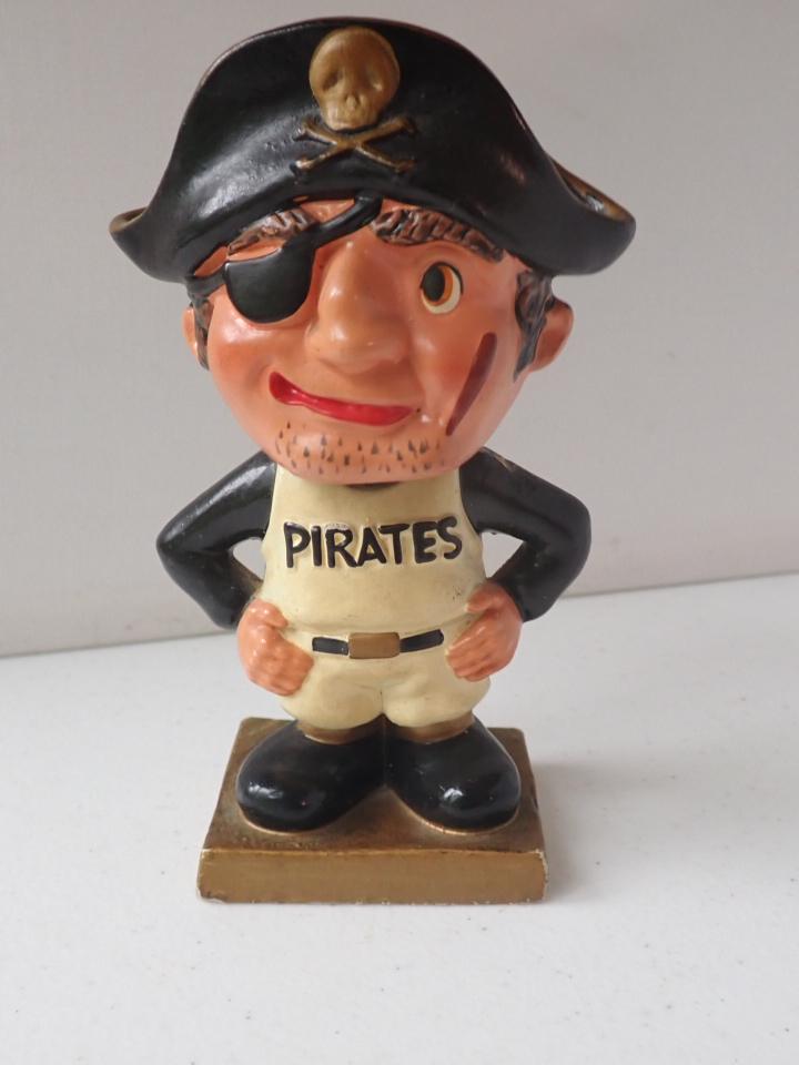 1960's Pittsburgh Pirates Nodder Bobble Head (1 of 7)