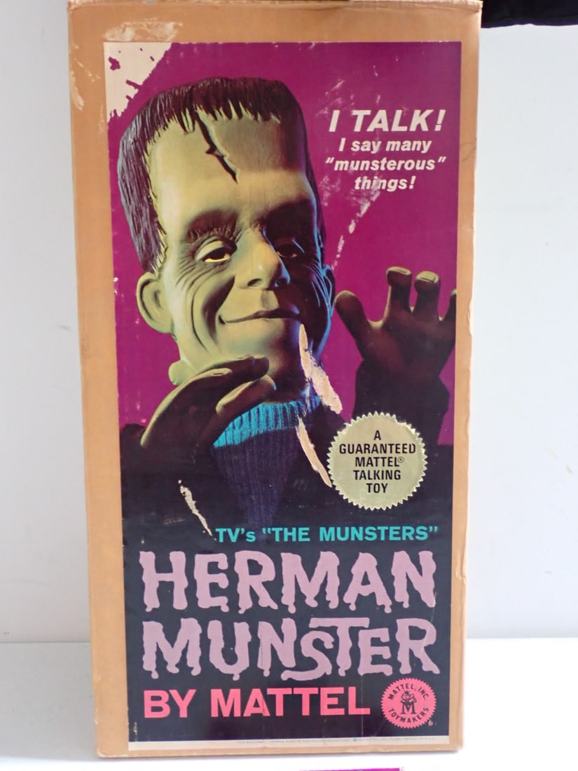 1964 Talking Herman Munster by Mattel with Original Box (1 of 12)