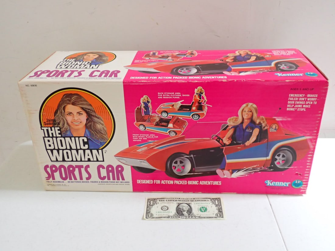 1977 Bionic Woman Sports Car in Tape Sealed Box (1 of 9)