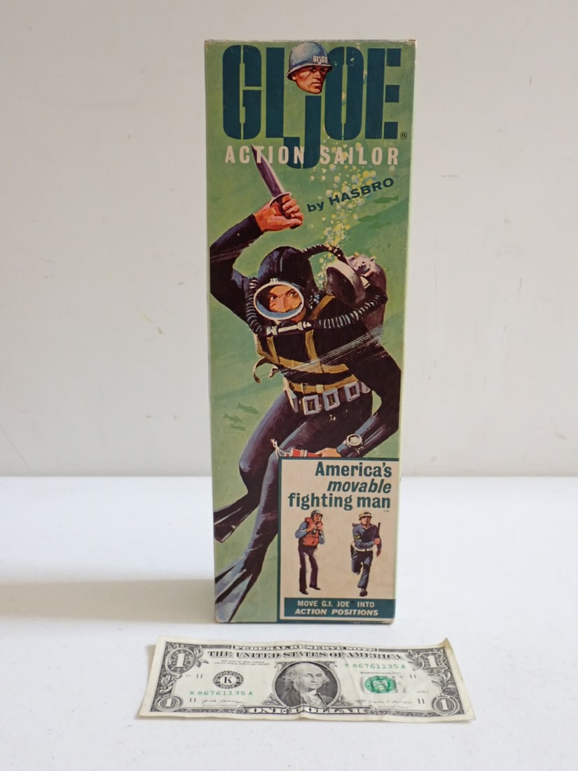 1964 Gi Joe Action Sailor in Box (1 of 8)