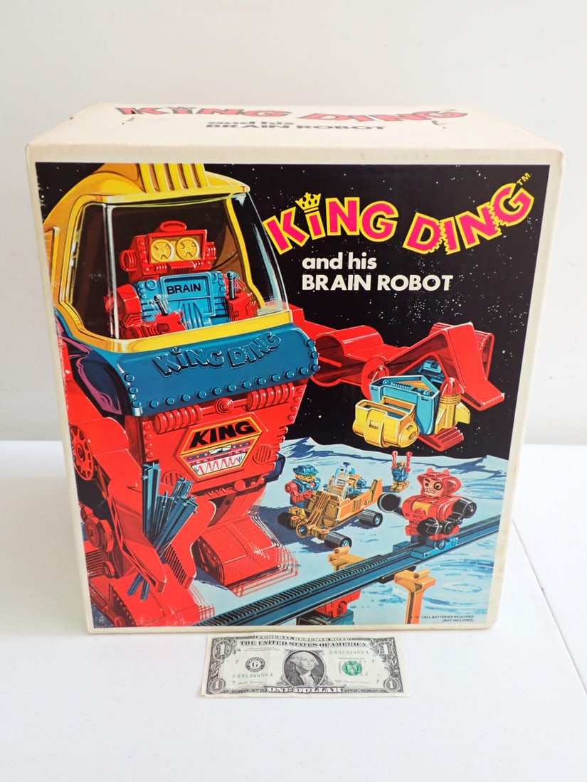 King Ding 1971 Topper Corp. 3000 -0001 and his Brain Robot (1 of 7)