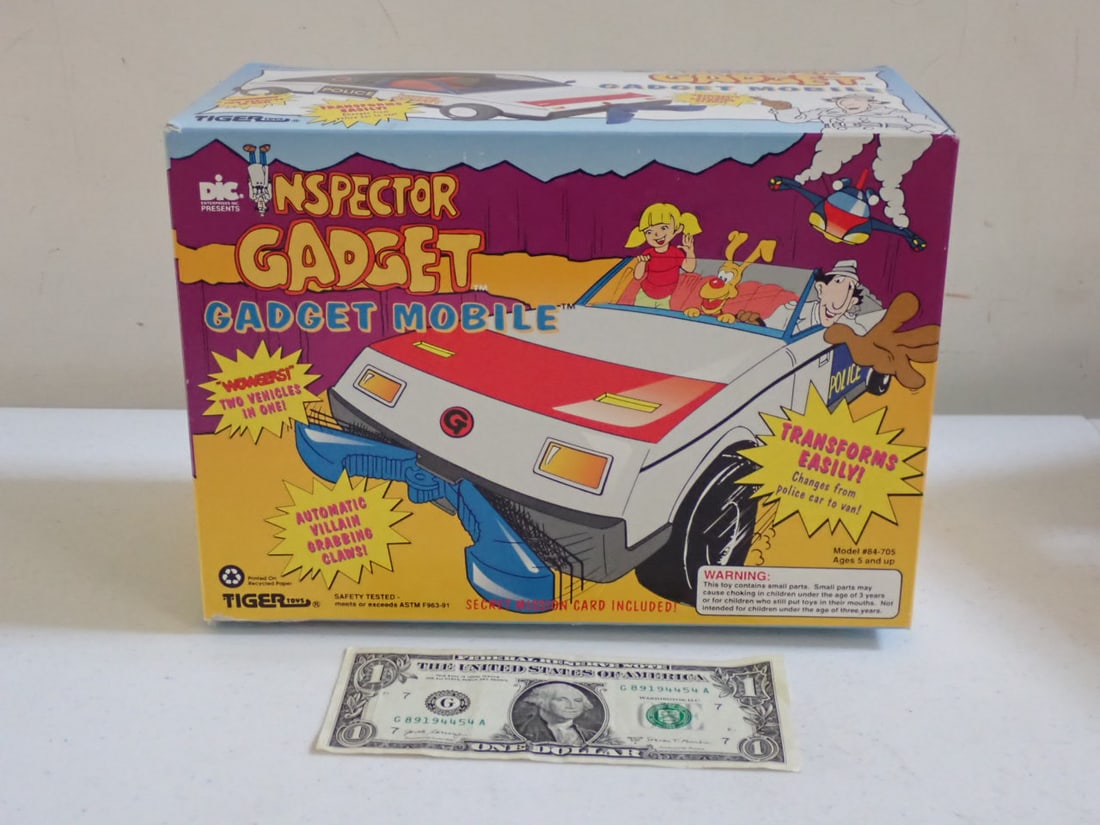 1993 Inspector Gadget Mobile by Tiger Toys in Box (1 of 18)