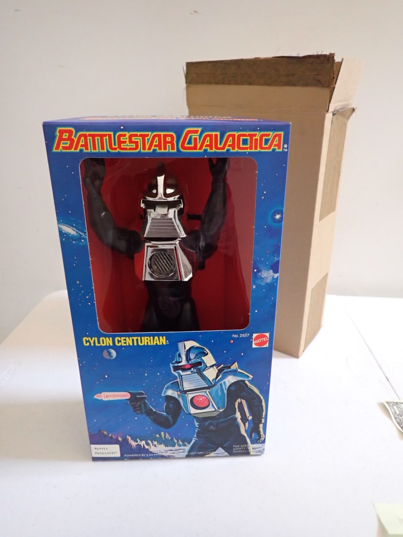 1978 Mattel Battlestar Galactica 12" Cylon Centurian in Box (1 of 7)