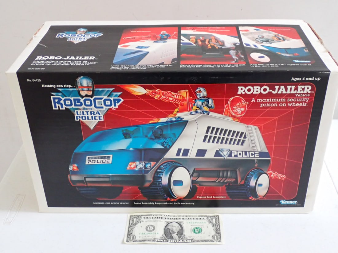 Robo Cop Robo-Jailer Vehicle Sealed in Box 1989 (1 of 11)
