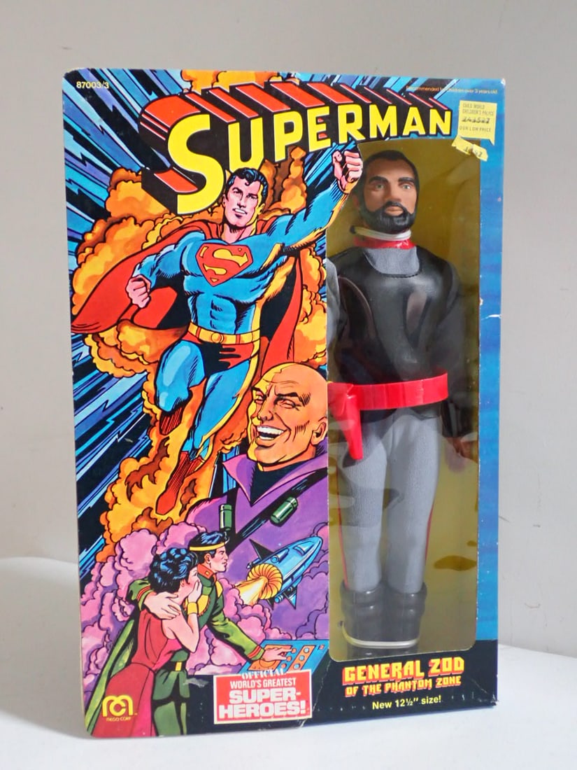 1977 DC Comics Superman General Zod Figure in Box 12 1/2" (1 of 7)