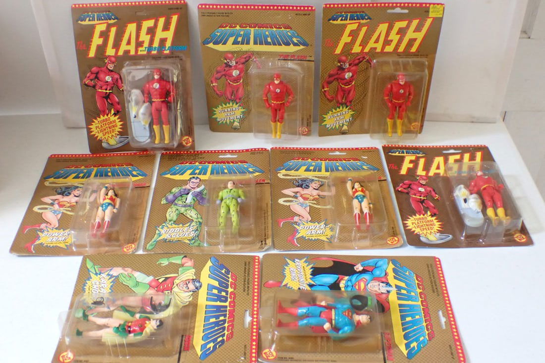 12 DC Comics Superheroes Action Figures in Original Packages (1 of 16)