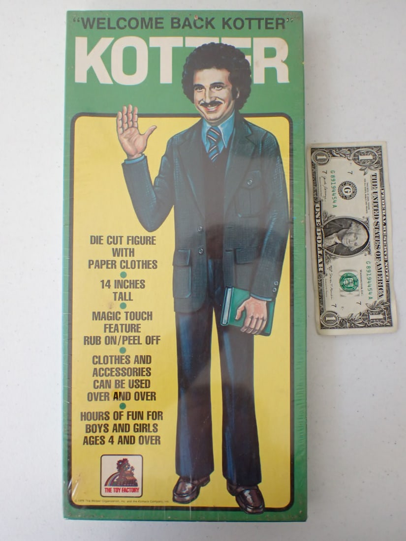 1976 Welcome Back Kotter Paper Doll Factory Sealed (1 of 7)