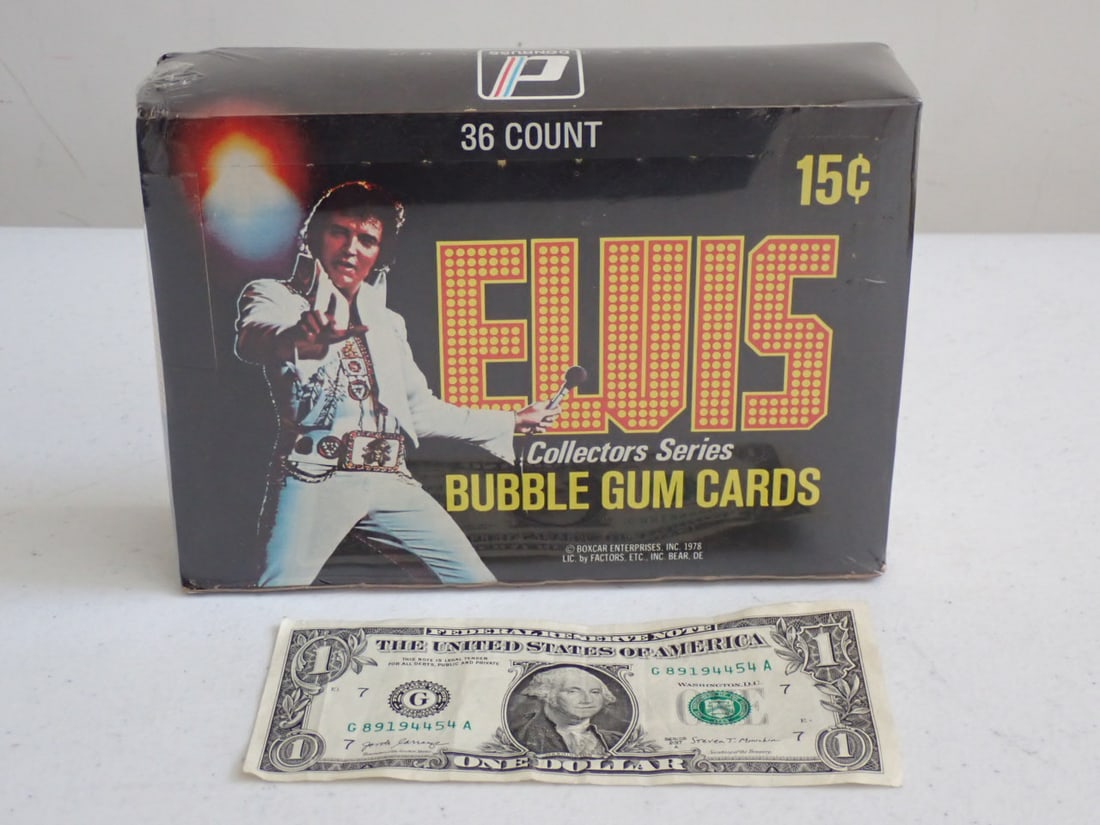 1978 Elvis Presley Collectors Series Bubble Gum Cards (1 of 10)