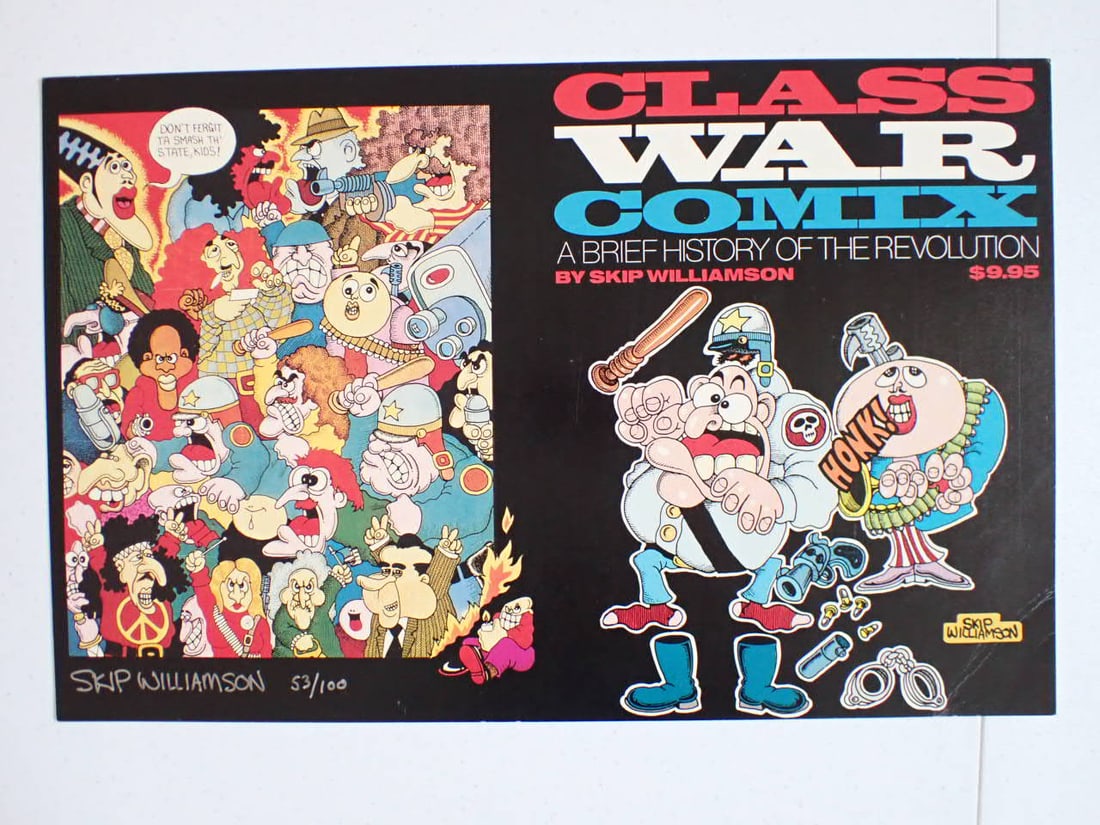 Skip Williamson Signed and Numbered Class Warfare Poster (1 of 2)