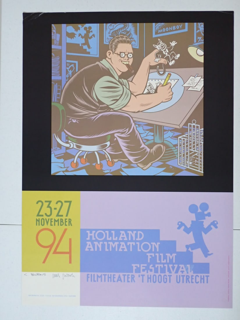 Signed Charles Burns 1994 Festival Poster (1 of 8)