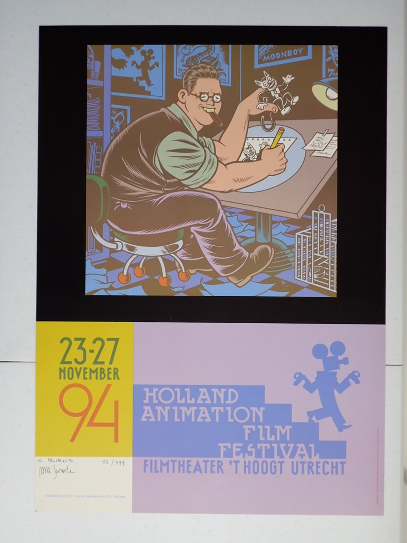 Charles Burns Signed Festival Poster (1 of 7)