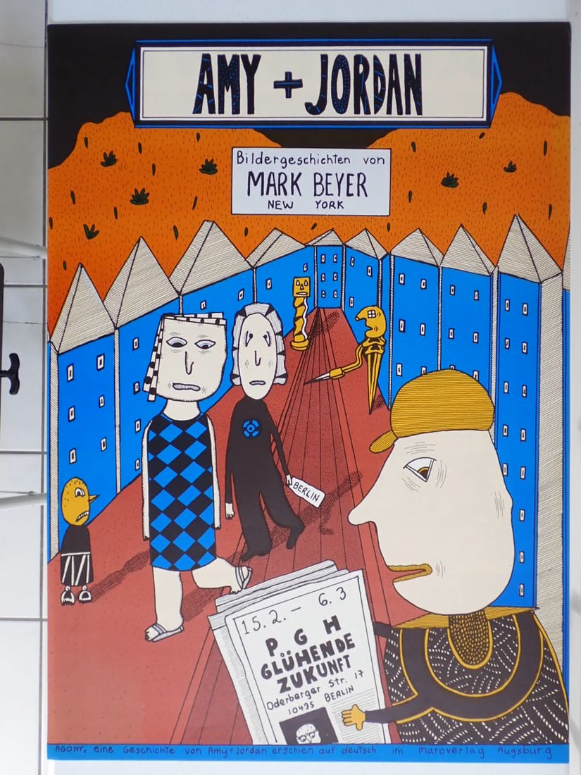 Mark Beyer Signed Double Sided Poster (1 of 14)