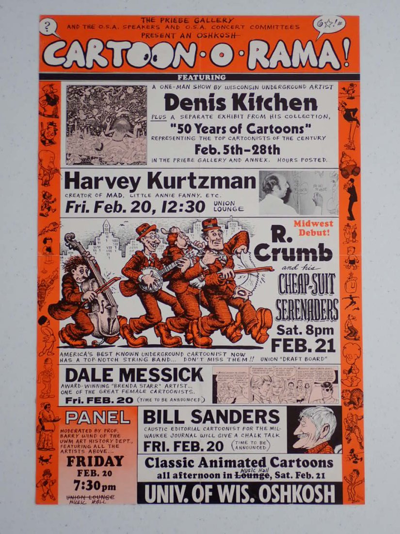 Cartoon O Rama Event Featuring R. Crumb (1 of 6)