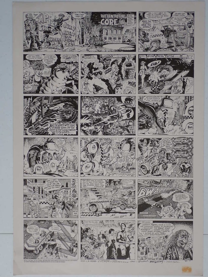 Zap Show 12 Cardboard Advertising Poster (1 of 10)