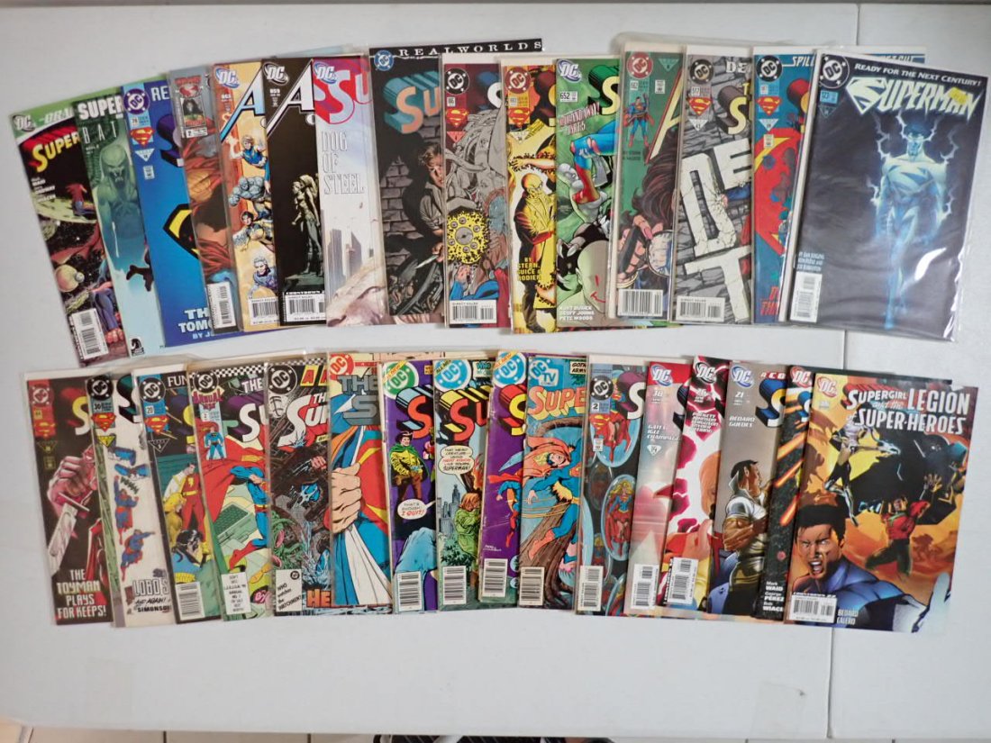 Superman, Swamp Thing, and other Comic Books (1 of 17)