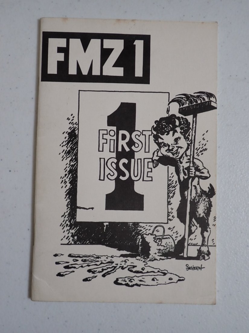 FMZ 1 First Issue: 1970 fanzine with art by R. Crumb, Basil Wolverton, John Severin & others (1 of 7)