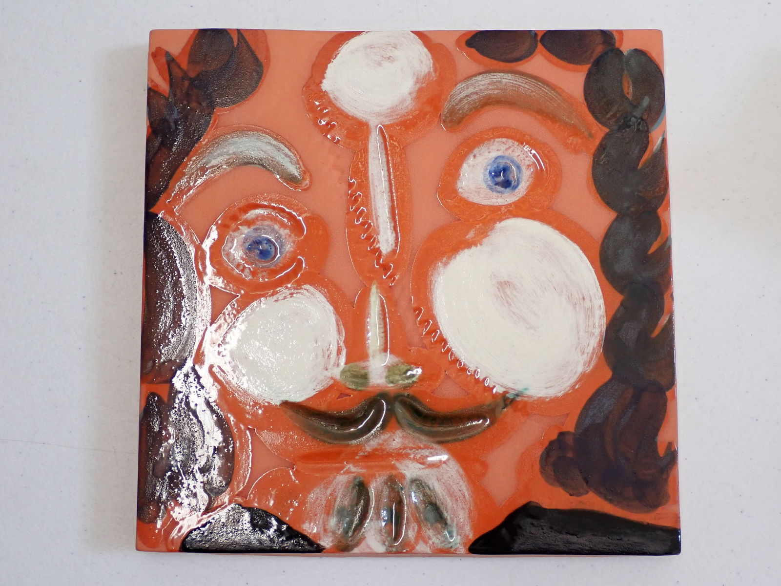 Pablo Picasso - Face with oblique line - Limited Edition Plaque (1 of 10)