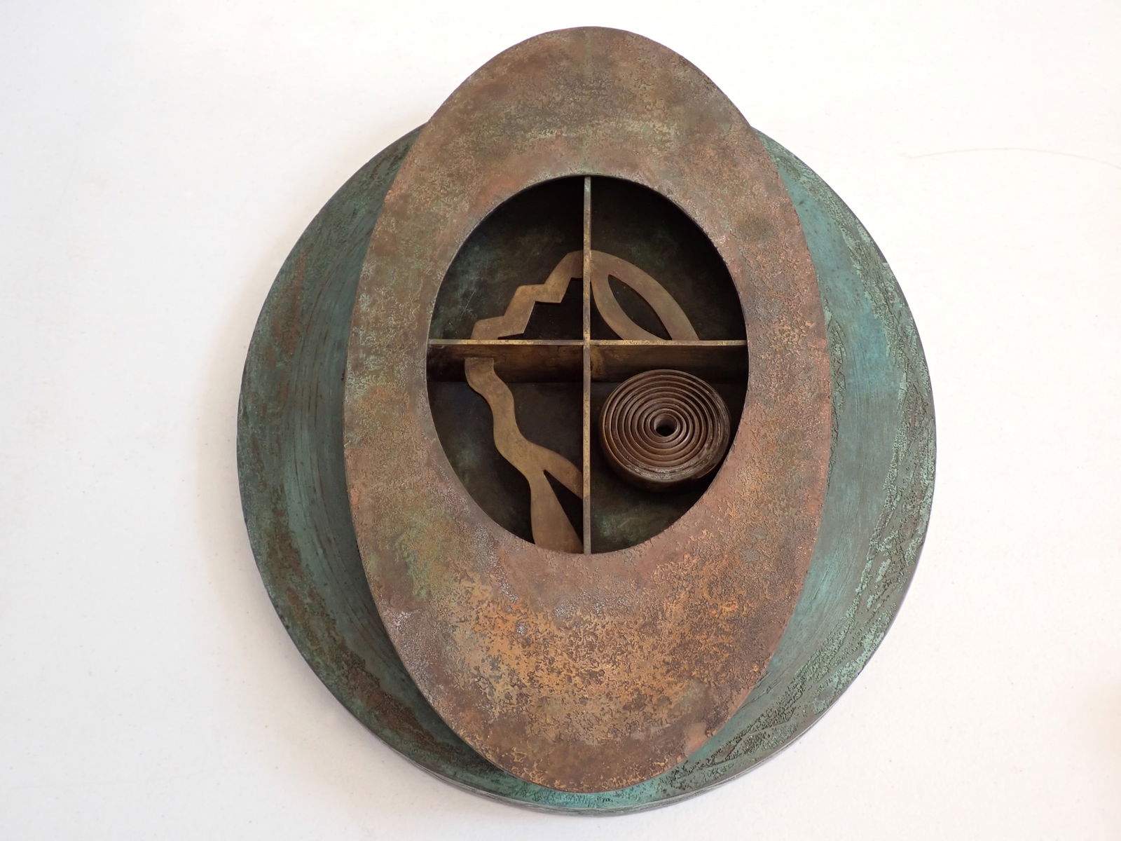 Jeffrey Maron Above and Below Bronze Sculpture (1 of 14)