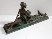 Bessie Potter Vonnoh "In Arcadia" Bronze Statue