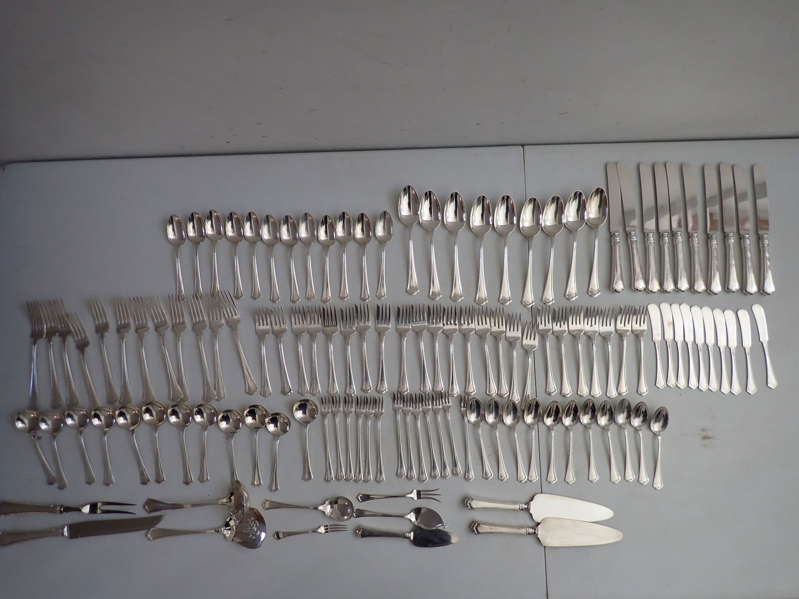 Wallace Concord Sterling Silver Flatware Set (1 of 18)