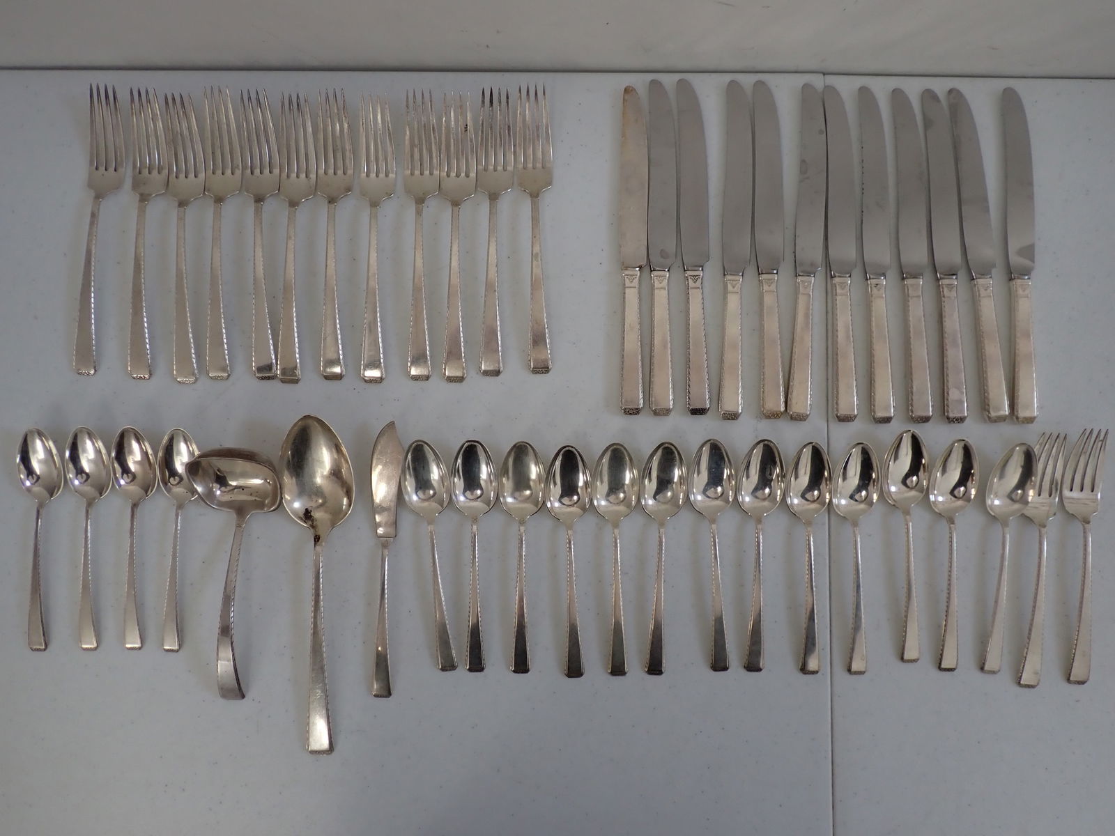 Towle Sterling Silver Flatware Set (1 of 12)