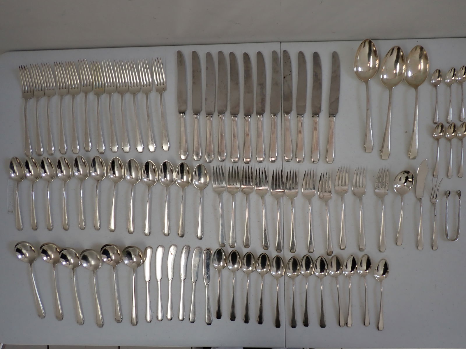 Towle Cascade Sterling Silver Flatware Set (1 of 15)