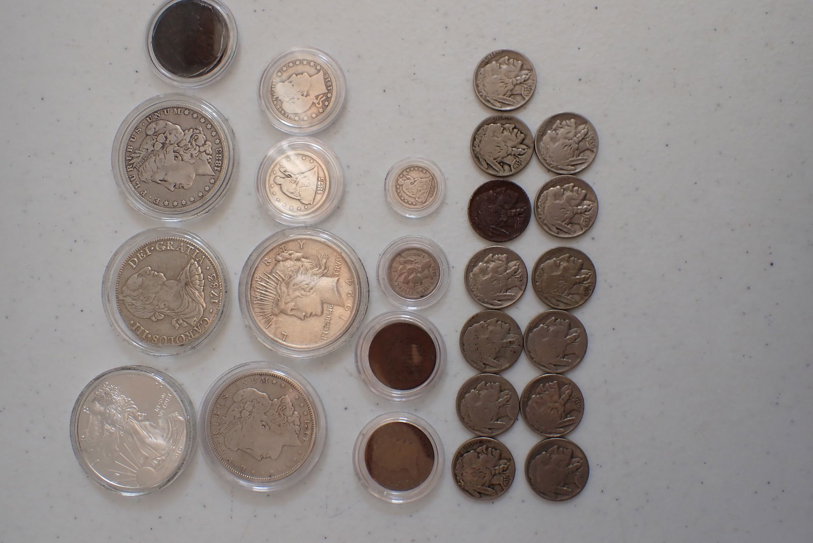 1783 Mexico Calico, Silver Dollars & Type Coins (1 of 13)