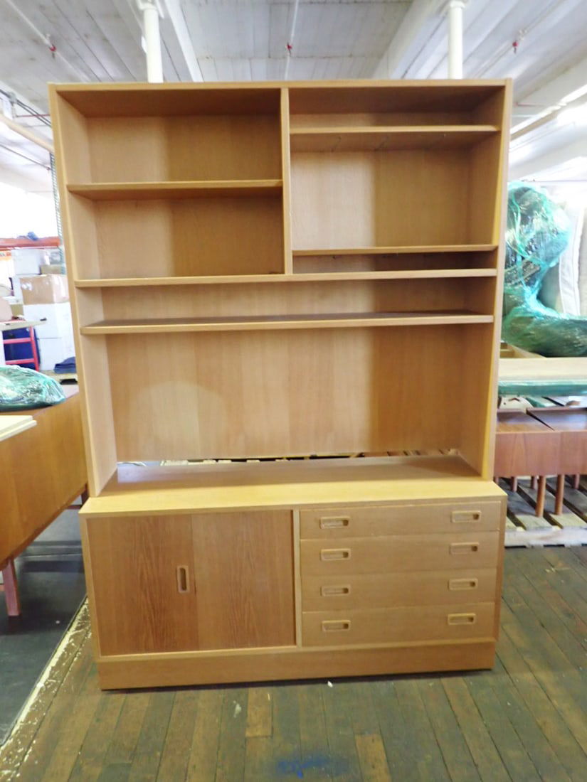 Danish Design Large Oak Bookcase (1 of 17)