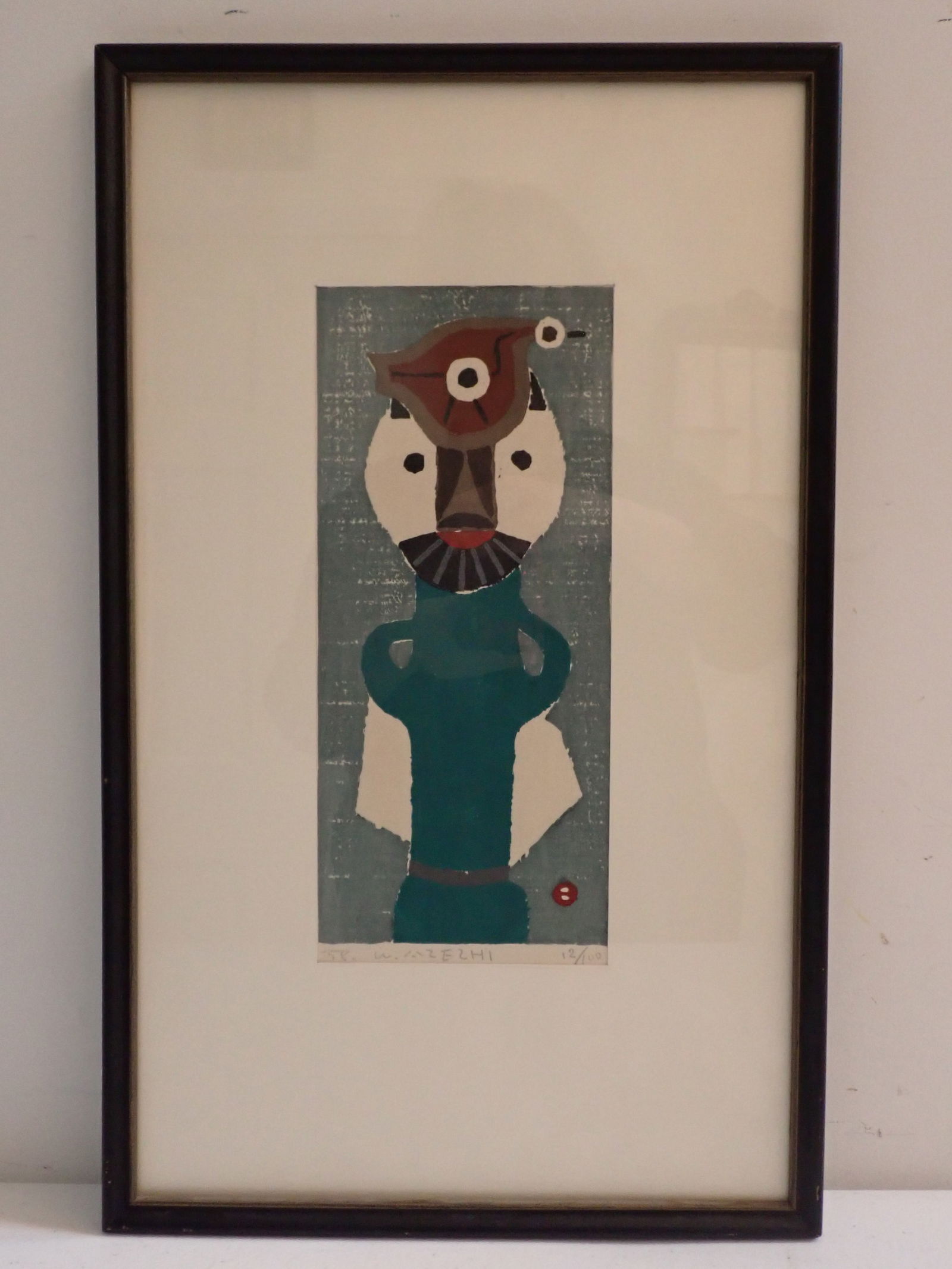 1958 Limited Edition Wood Block Print 12/100. Pencil Signed (1 of 8)