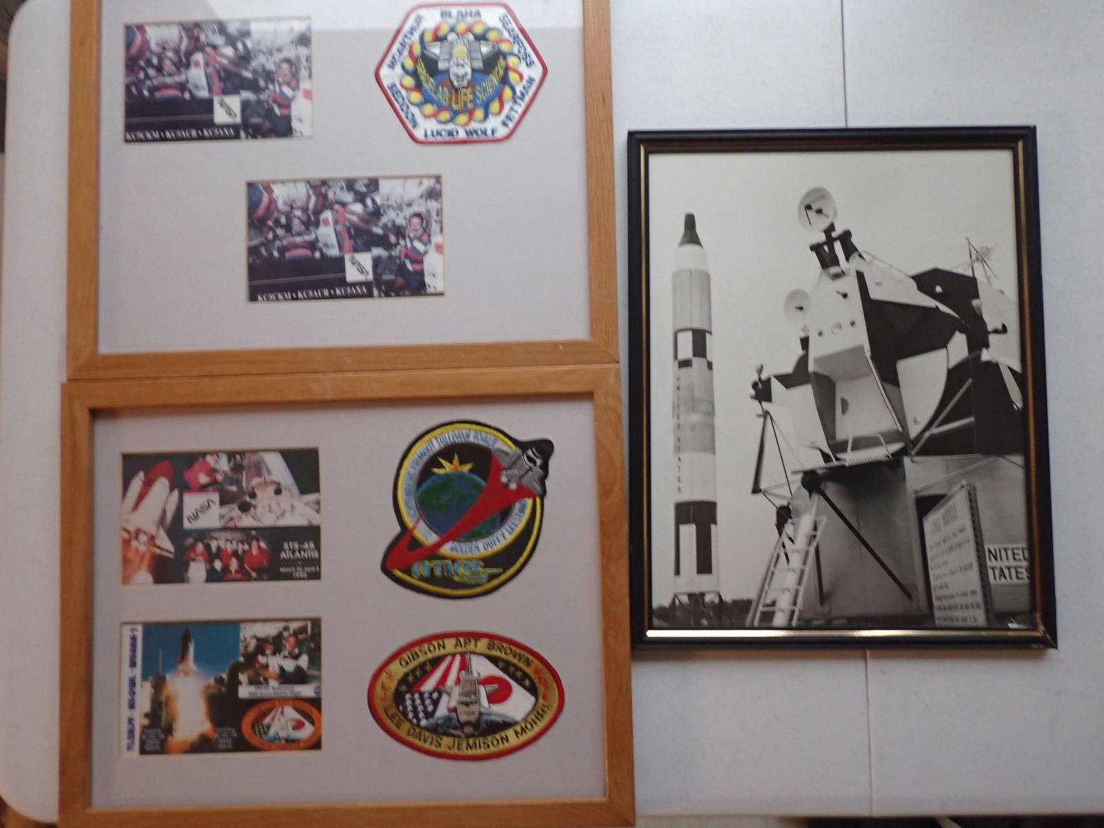 Space Lab and Other Space Shuttle Patches, etc. (1 of 12)