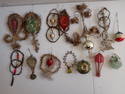 Antique Christmas Tinsel Ornaments