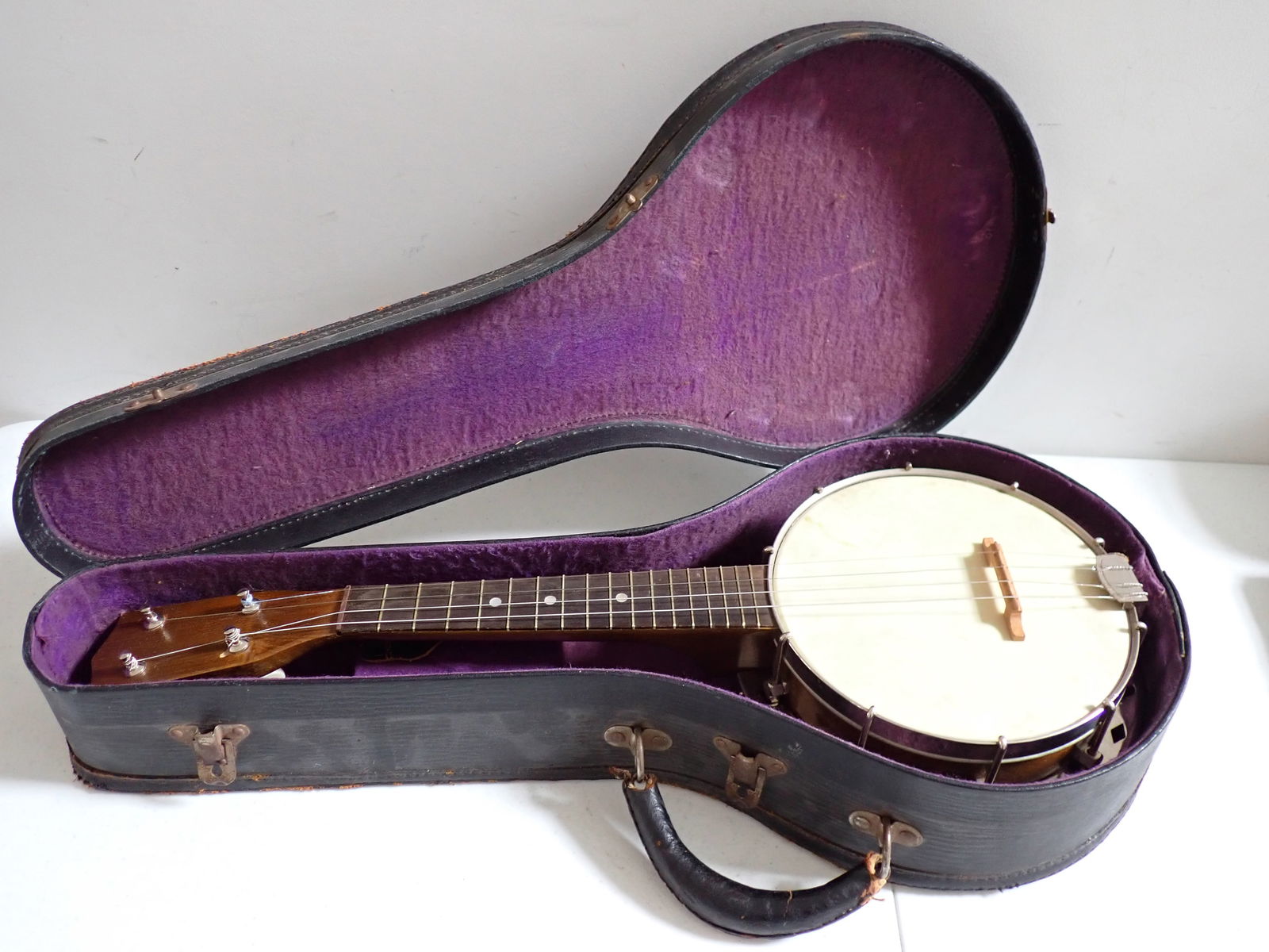 Miniature Banjo in Case (1 of 15)