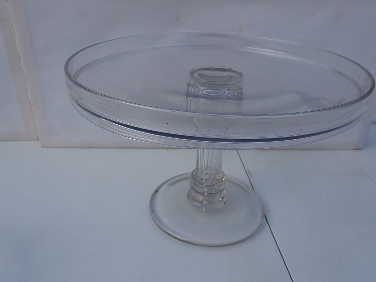 Stub Grethe-Meyer Glass Cake Plate and Other Glassware (1 of 7)
