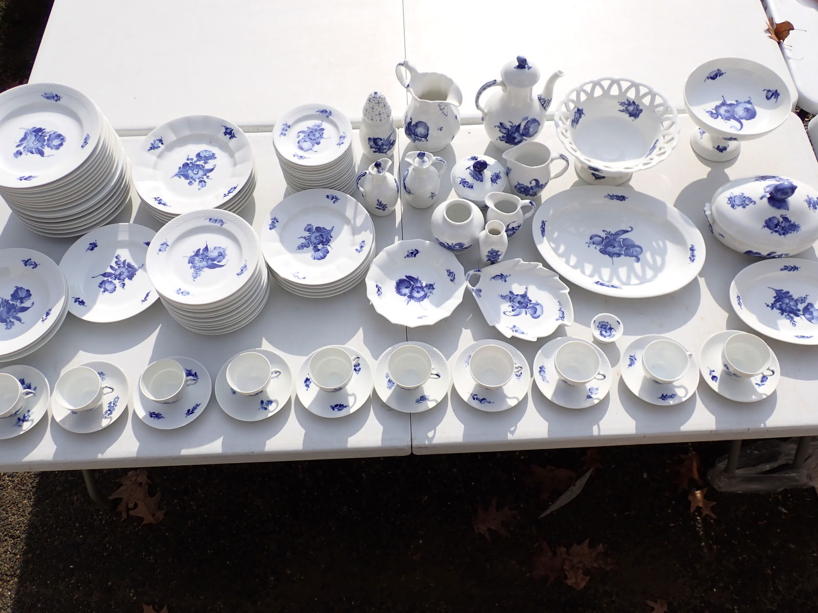 Royal Copenhagen Denmark Large China Set (1 of 20)