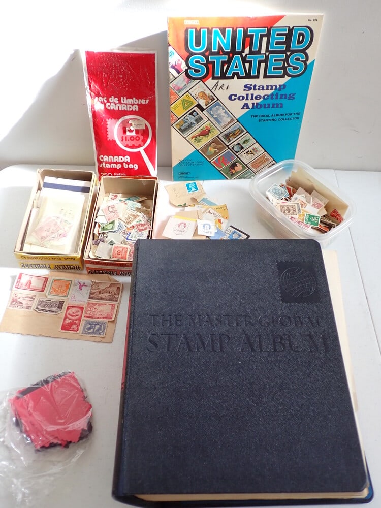 Postage Stamp Collection. U.S, China and Other Stamps (1 of 19)