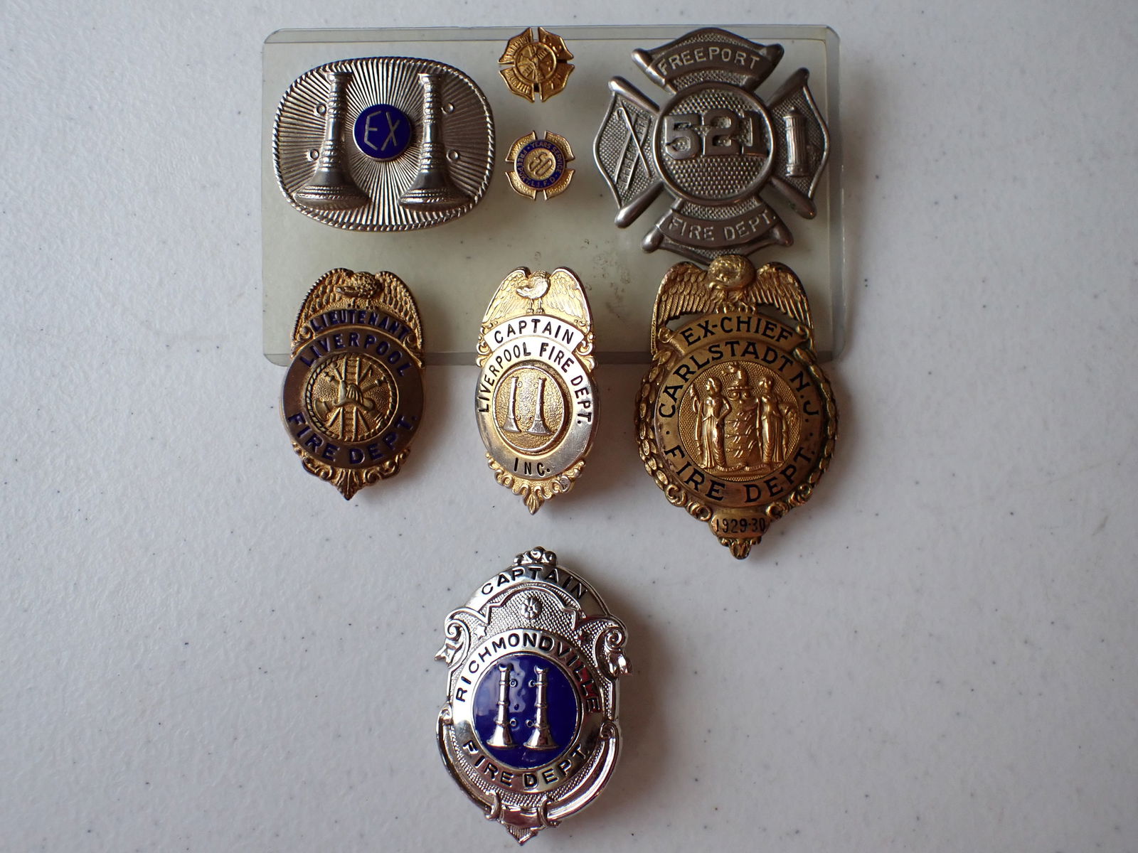 Freeport, New York and Other Fire Badges (1 of 11)