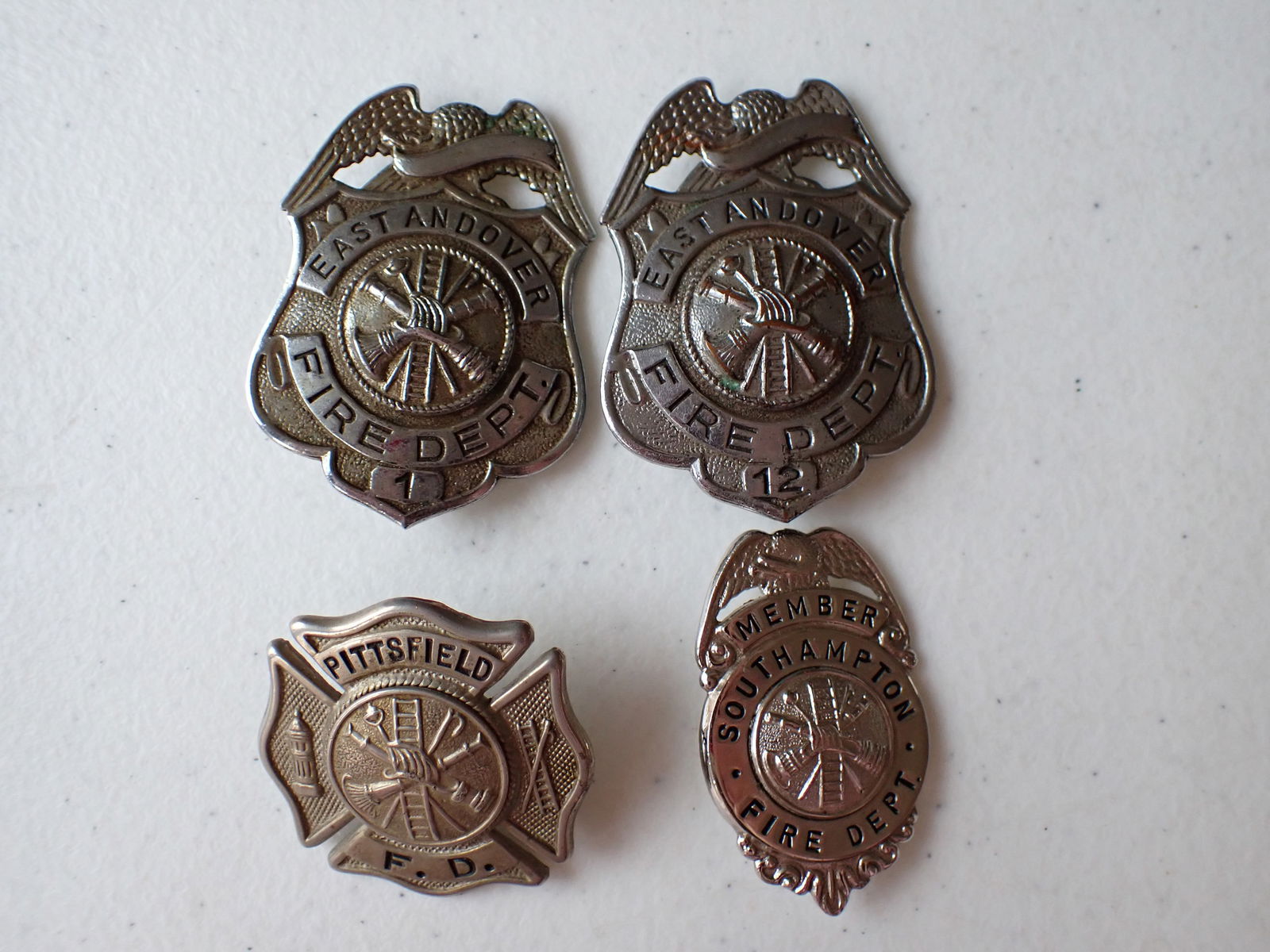 East Andover and Other Mass Fire Badges (1 of 6)