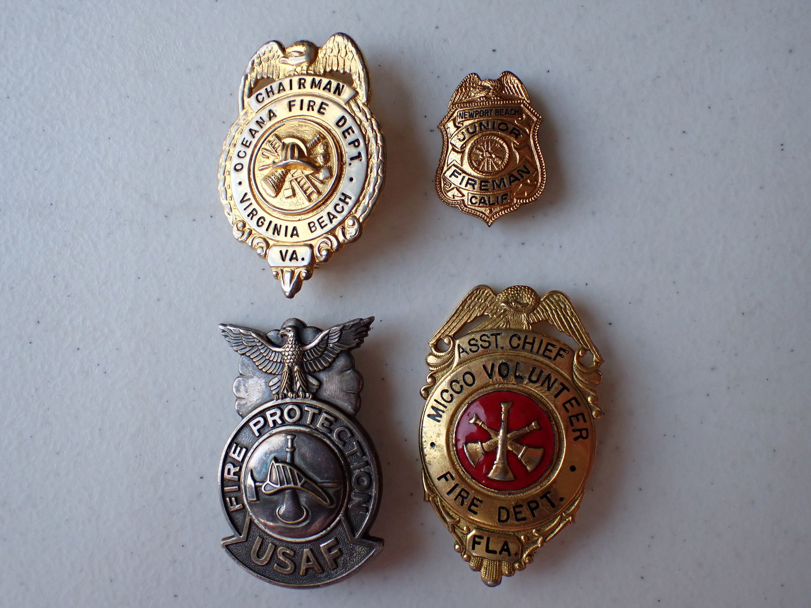 Air Force, Florida, Virginia and Other Badges (1 of 4)