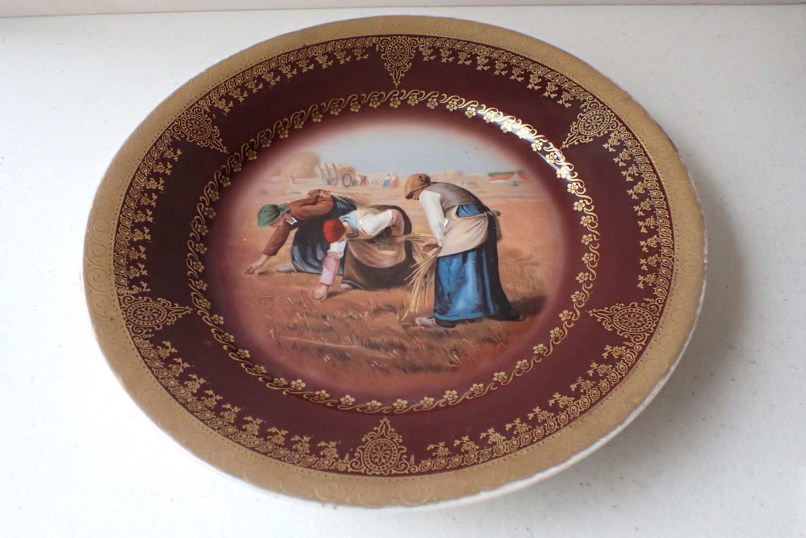 "The Cleaners" Royal Vienna Painted Plate (1 of 8)