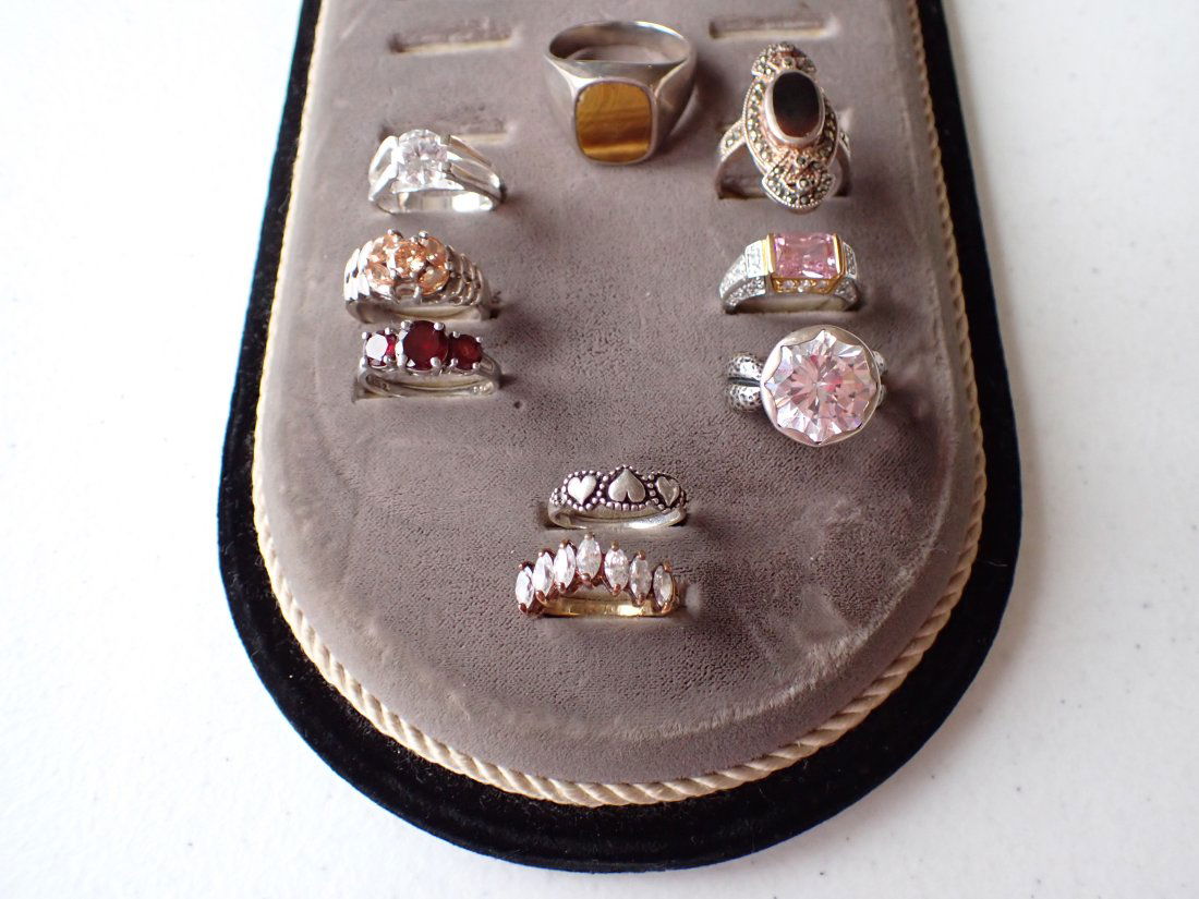 9 sterling Silver - 925 - Rings (1 of 10)