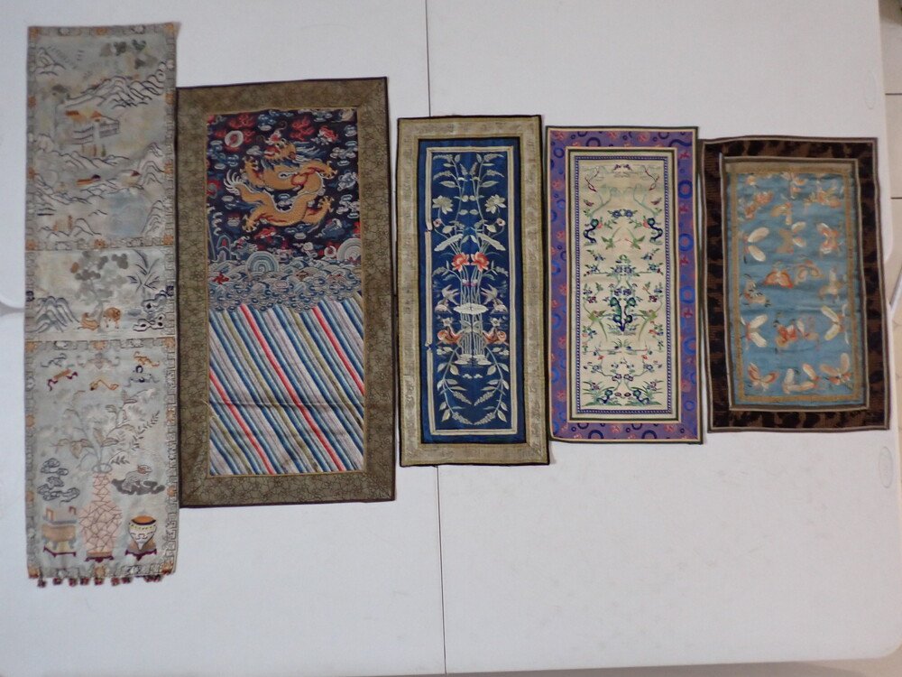 Asian Dragon, Butterfly, Deer, & other Animals Silks (1 of 14)