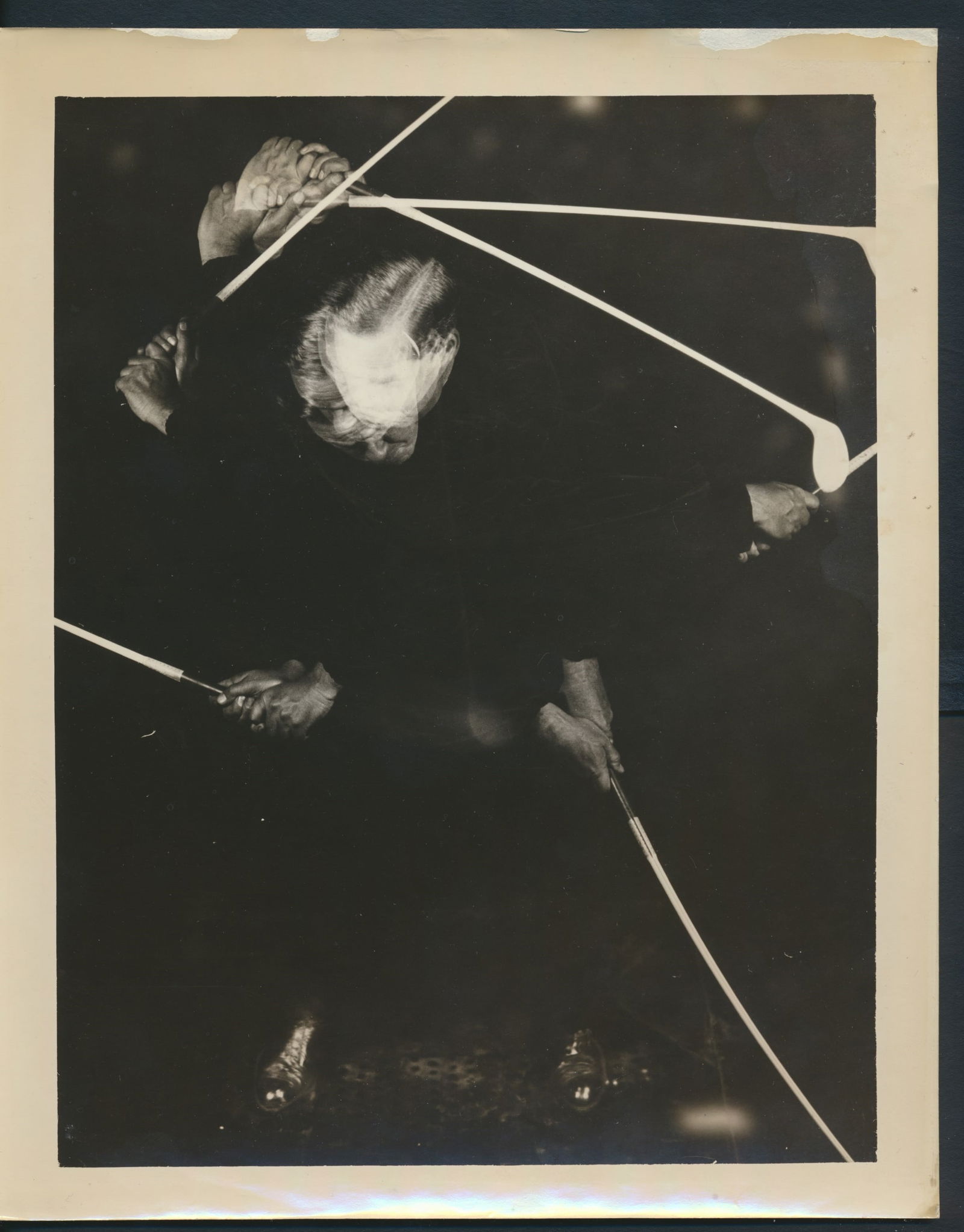 Bobby Jones Golf Swing Multi-exposure Golf Photo (1 of 11)