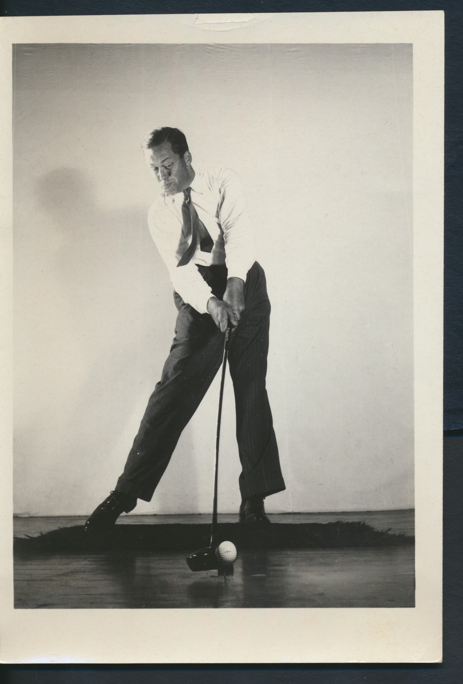 Bobby Jones Still Photo Swinging Golf Club (1 of 8)