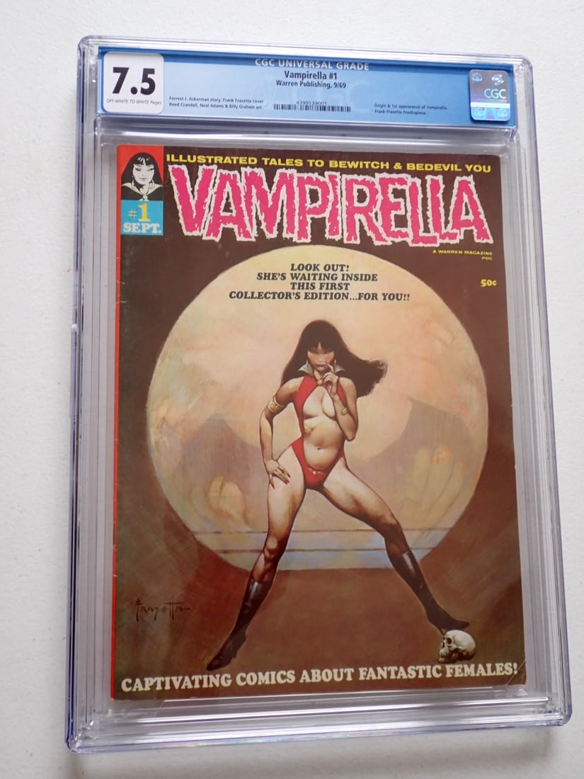 Vampirella #1 CGC 7.5 (1 of 3)