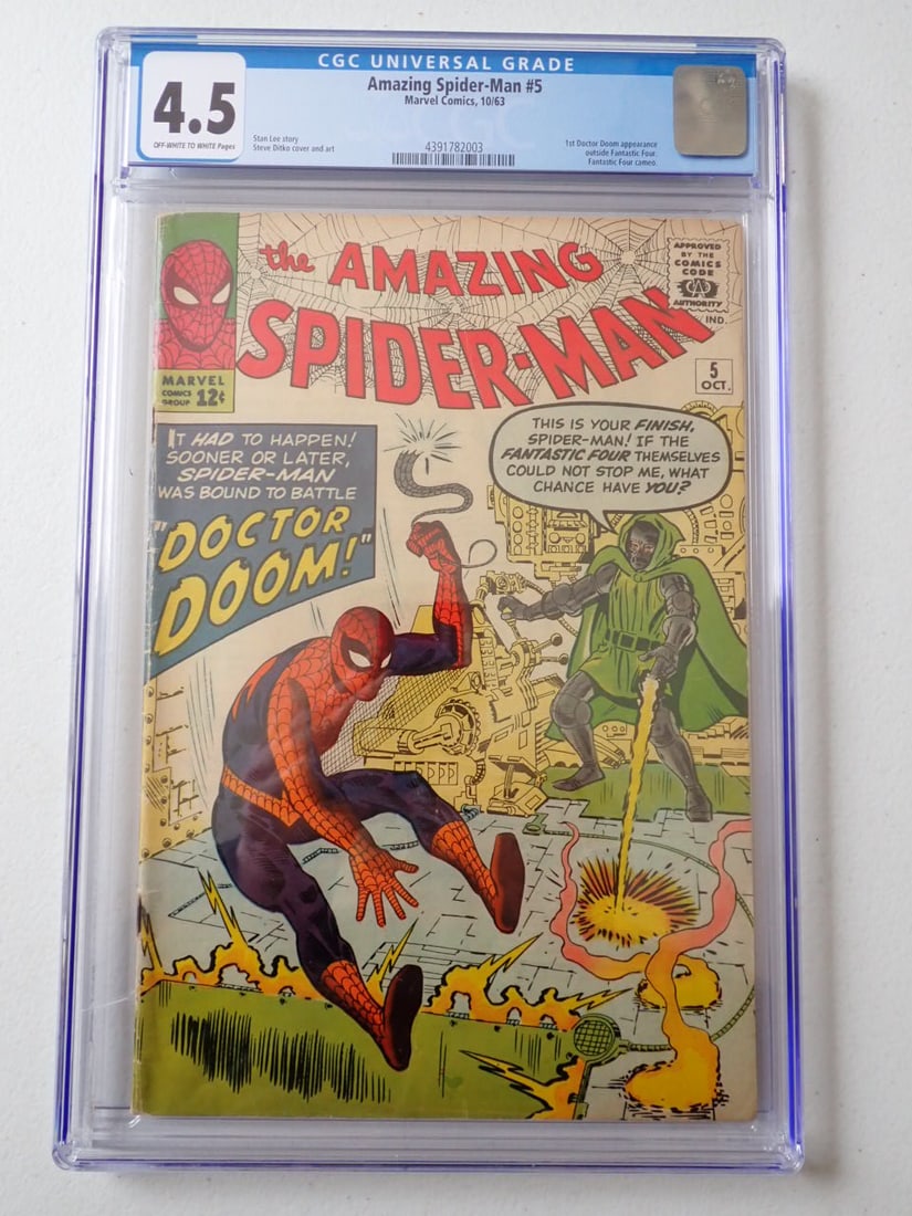 The Amazing Spider-Man #5  CGC 4.5 (1 of 3)
