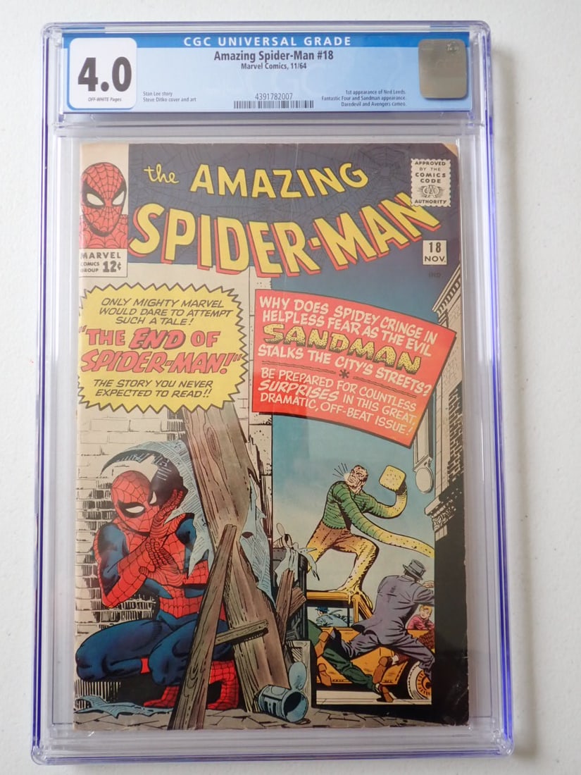The Amazing Spider-Man #18 CGC 4.0 (1 of 3)